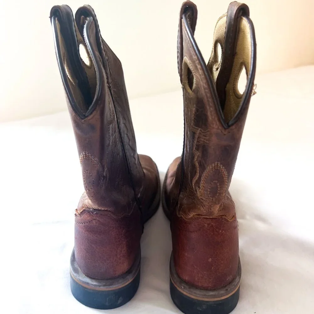 Smoky Mountains Jesse Western Leather Cowboy Boots 3
